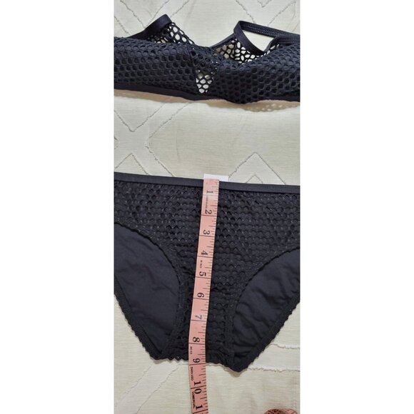 KENNETH COLE SWIMWEAR BIKINI SET WOMANS MEDIUM COLOR BLACK MSRP$123.00 - Picture 12 of 12